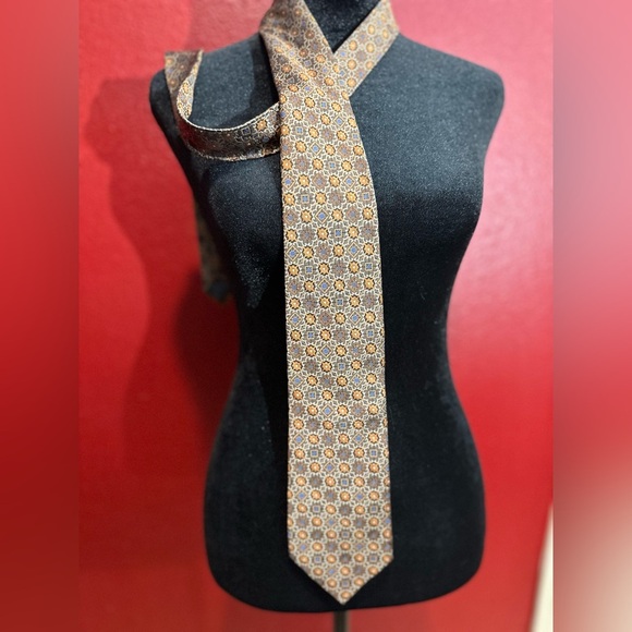 Pronto Uomo Couture Men's 100% Silk Tie - Picture 1 of 8